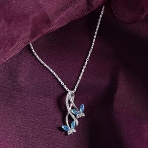 Silver Butterfly Pendant